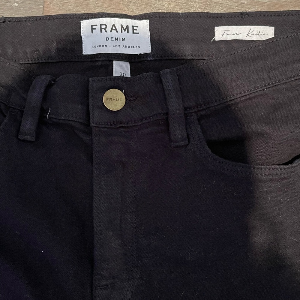 Frame Flare High Waist Jeans